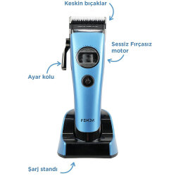 Fenda Saç Kesme Makinesi Mavi - FENDA (1)