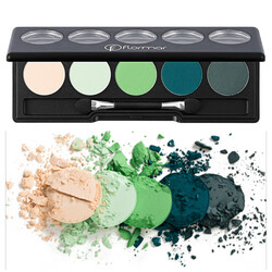 Flormar Color Palette Eye shadow 09 Transforming Green - 1