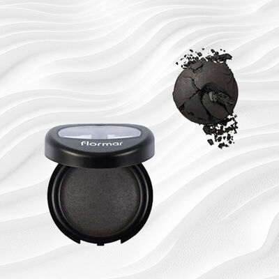 Flormar Matte Baked Eye Shadow Charcoal M 106 - 1