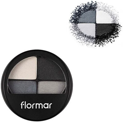 Flormar Quartet Eye Shadow Black Souffle 404 - 1