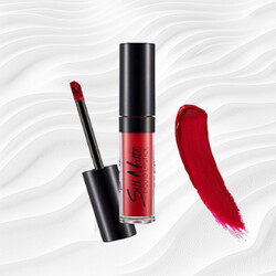 Flormar Silk Matte Liquid Lipstick 007 Claret Red - 1