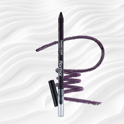 Flormar Smoky Eyes Waterproof Eyeliner Deep Purple - 1