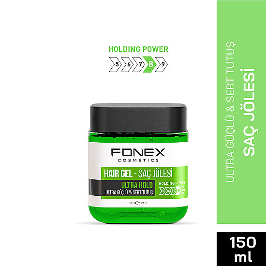 Fonex Saç Jölesi Ultra Güçlü - Sert Tutuş 150 ML - FONEX