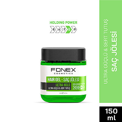 Fonex Saç Jölesi Ultra Güçlü - Sert Tutuş 150 ML - 1