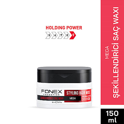Fonex Styling Hair Wax Mega Holding Power 150 ML - 1