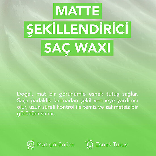 Fonex Styling Hair Wax Matte 150 ML - 3