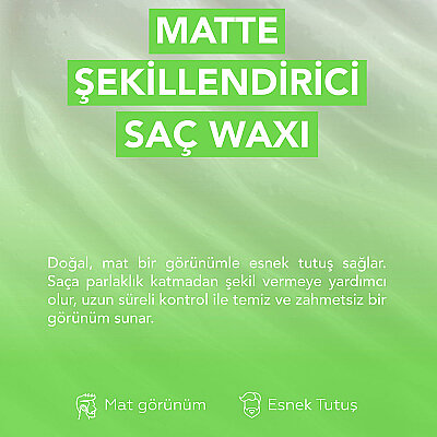 Fonex Styling Hair Wax Matte 150 ML - 3