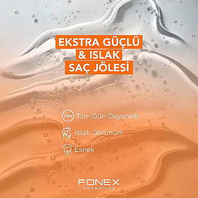 Fonex Saç Jölesi Ekstra Güçlü - Islak 150 ML - 3