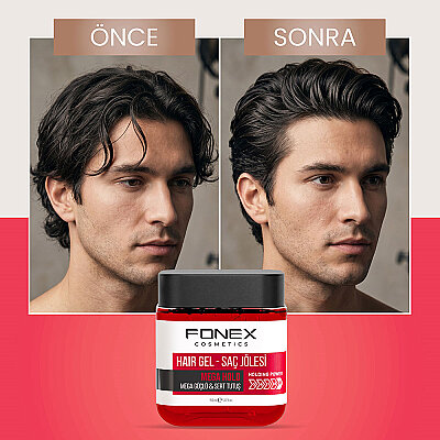 Fonex Saç Jölesi Mega Güçlü - Sert Tutuş 150 ML - 2