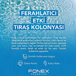 Fonex Traş Kolonyası Indigo 600 ML - 3