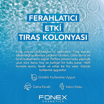 Fonex Traş Kolonyası Indigo 600 ML - 3