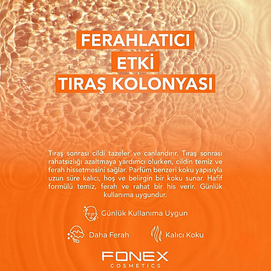 Fonex Tıraş Kolonyası Radiant 600 ML - 3