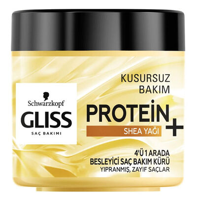 Gliss Saç Maskesi Protein + Shea Yağı 400 Ml - 1