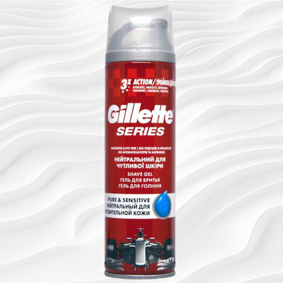 Gillette Traş Jeli Pure Sensitive 200 Ml - 1