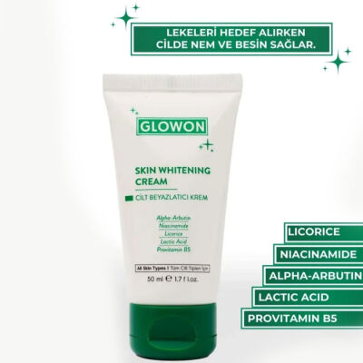 Glowon Cilt Beyazlatıcı Krem 50 ML - 4