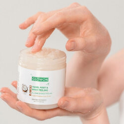 Glowon El Ayak Vücut Peeling Hindistan Cevizi 300 ML - 3