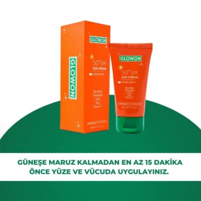 Glowon Güneş Kremi 50+SPF 50 ML - 2