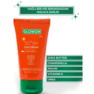 Glowon Güneş Kremi 50+SPF 50 ML - 2