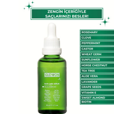 Glowon Saç Bakım Serumu 50 ML - 4