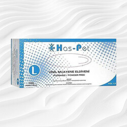 Has-pet Vinil Pudrasız Eldiven L - HAS_PET