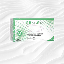 Haspet Pudrasız Vinil M Eldiven - HAS_PET