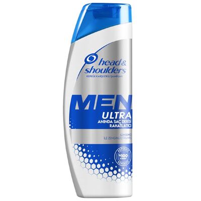 Head & Shoulders Men Ultra Saç Derisi Rahatlatıcı Erkeklere Özel Şampuan 400ML - 1