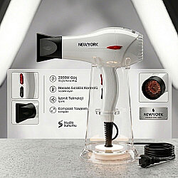 Hector New York Style 2400 W Fön Makinası Beyaz - HECTOR (1)