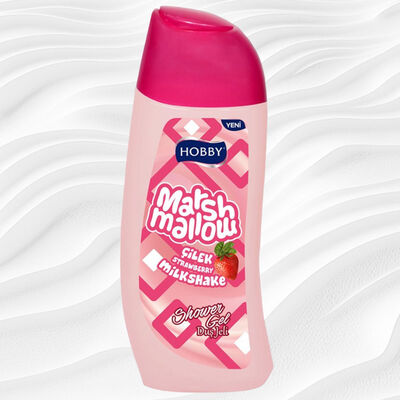 Hobby Marshmallow Duş Jeli Çilek 500 ML - 1