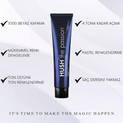 Hush The Passion Amonyaksız Saç Boyası 60 ML - 2