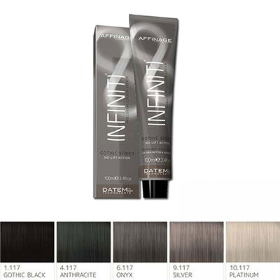Infiniti Gothıc Saç Boyası 4.117 Anthracite Taş Kömürü Saç Boyası 100 Ml - 2