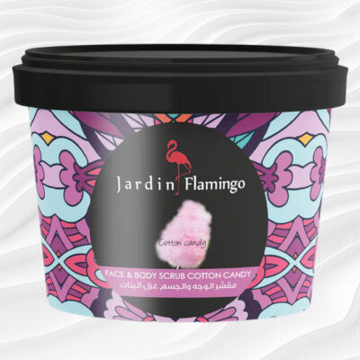 Jardin Flamingo Face & Body Scrub Cotton Candy 400 G - 2