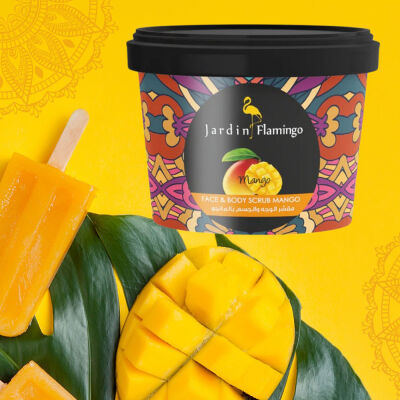 Jardin Flamingo Face & Body Scrub Mango 400 G - 1