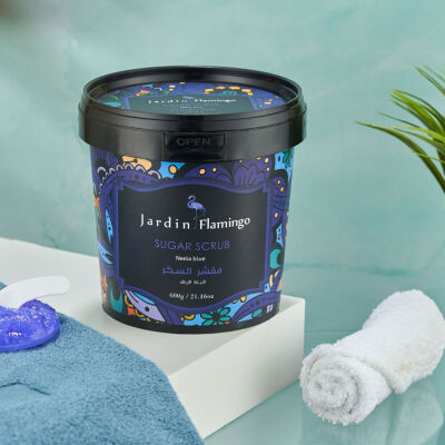 Jardin Flamingo Sugar Scrub Neela Blue 600 G - 1