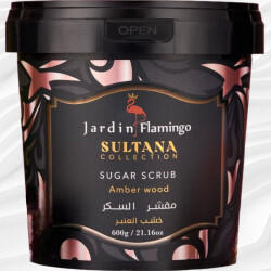 Jardin Flamingo Sultana Sugar Scrub Amber Wood 600 G - 2