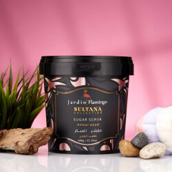 Jardin Flamingo Sultana Sugar Scrub Amber Wood 600 G - 1