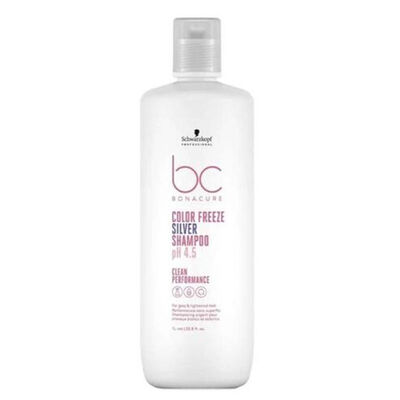 Bc Bonacure Colır Freeze Silver Shampoo 1000 Ml - 1