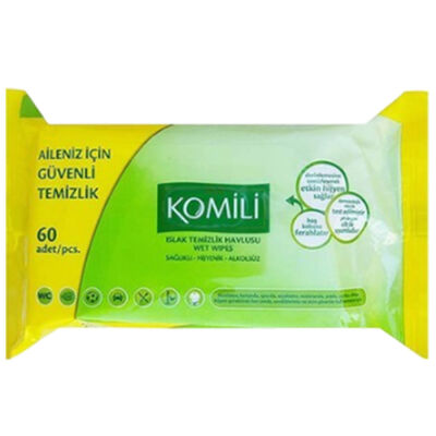 Komili Islak Havlu 60 Adet - 1
