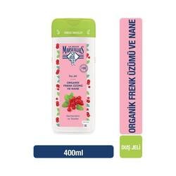 Le Petit Marseillais Organik Frenk Üzümü ve Nane Duş Jeli 400 ML - LE PETIT MARSEILIAIS