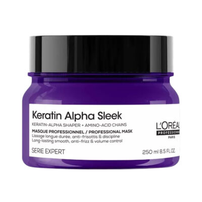 Loreal Keratin Alpha Sleek Saç Maskesi 250 ML - 1