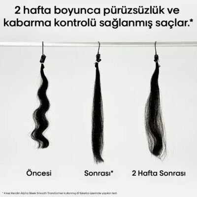 Loreal Keratin Alpha Sleek Saç Maskesi 500 ML - 3