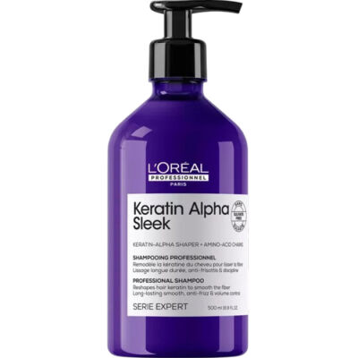 Loreal Keratin Alpha Sleek Şampuan 500 ML - 1