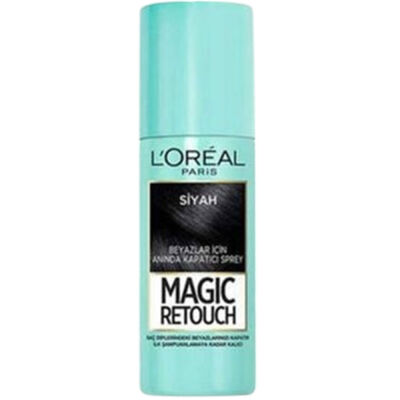 Loreal Magıc Retouch Saç Kapatıcı Siyah - 1