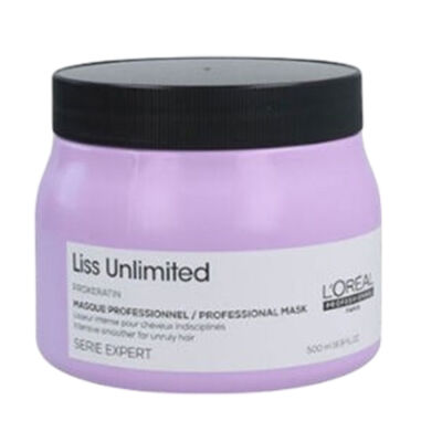 Loreal Serie Expert Maske Liss Unlimited 500 Ml - 1