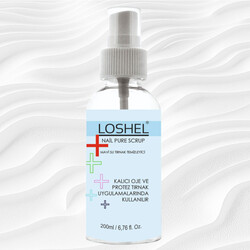 Loshel Kalıcı Oje Temizleyici Mavi Su 200 Ml - LOSHEL