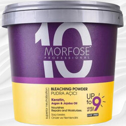 Morfose 10 Bleching Powder Mavi 9Ton 600 G - MORFOSE PROFESSIONAL