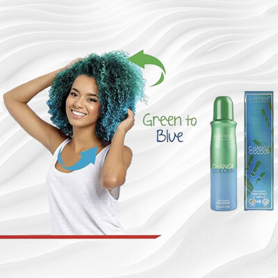 Morfose Change Colour Sprey Yeşil-Mavi 150 ML - 2
