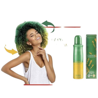 Morfose Change Colour Renk Değiştiren Geçici Sprey Boya Yeşil - Sarı 150 ML - 2