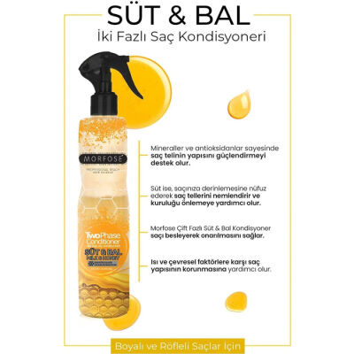 Morfose Fön Suyu Milk Honey 400 ML - 2