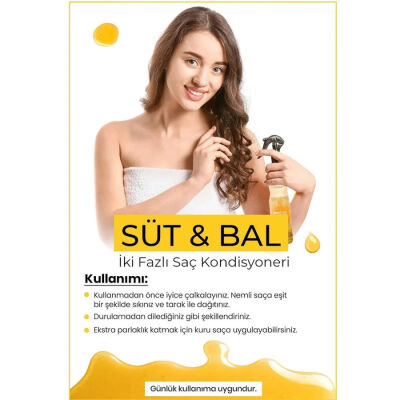 Morfose Fön Suyu Milk Honey 400 ML - 4