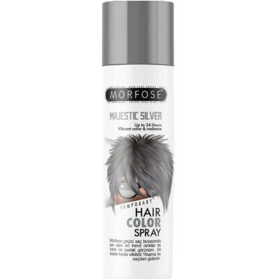 Morfose Hair Color Sprey 150 Ml Silver - 2